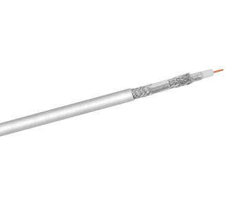 GOOBAY καλώδιο κεραίας 27518, 120dB, 75Ω, CCS, 100m, λευκό GOOBAY καλώδιο κεραίας 27518, 120dB, 75Ω, CCS, 100m, λευκό