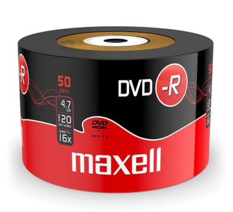 MAXELL DVD-R 4.7GB/120min, 16x speed, spindle pack 50τμχ