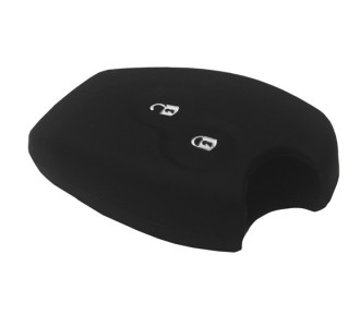 Θήκη κλειδιού για αυτοκίνητα Renault 3002-01, εύκαμπτη, μαύρη