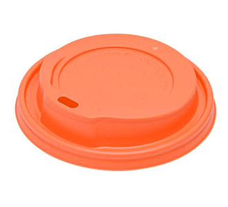 Καπάκι πιπίλα για ποτήρι, 16oz, πορτοκαλί, 100τμχ Καπάκι πιπίλα για ποτήρι, 16oz, πορτοκαλί, 100τμχ