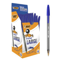 BIC στυλό διαρκείας Cristal Lagre με μύτη 1.6mm, μπλε, 50τμχ BIC στυλό διαρκείας Cristal Lagre με μύτη 1.6mm, μπλε, 50τμχ