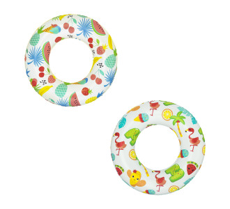 BESTWAY παιδικό σωσίβιο κουλούρα 36014, 61cm, 3-6 ετών, διάφορα χρώματα/σχέδια, 1τμχ BESTWAY παιδικό σωσίβιο κουλούρα 36014, 61cm, 3-6 ετών, διάφορα χρώματα/σχέδια, 1τμχ