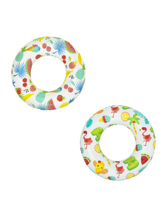 BESTWAY παιδικό σωσίβιο κουλούρα 36014, 61cm, 3-6 ετών, διάφορα χρώματα/σχέδια, 1τμχ BESTWAY παιδικό σωσίβιο κουλούρα 36014, 61cm, 3-6 ετών, διάφορα χρώματα/σχέδια, 1τμχ