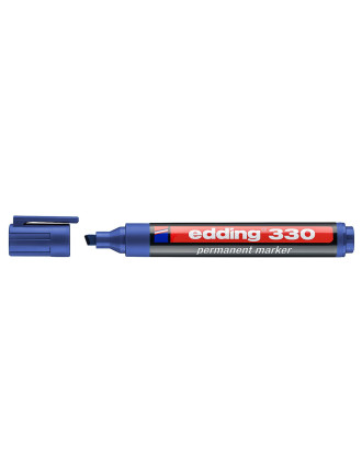 EDDING ανεξίτηλος μαρκαδόρος 330, 1-5mm, επαναγεμιζόμενος, μπλε