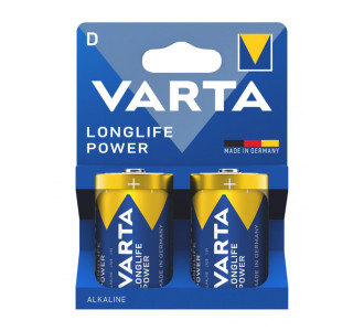 VARTA αλκαλικές μπαταρίες Longlife Power, D/LR20, 1.5V, 2τμχ VARTA αλκαλικές μπαταρίες Longlife Power, D/LR20, 1.5V, 2τμχ