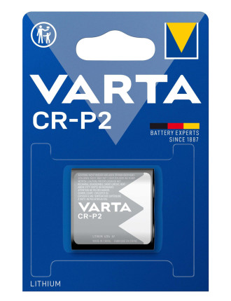 VARTA μπαταρία λιθίου, CR-P2, 6V, 1τμχ VARTA μπαταρία λιθίου, CR-P2, 6V, 1τμχ