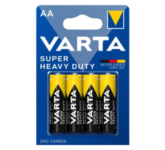 VARTA μπαταρίες Zinc Carbon Super Heavy Duty, AA/R6P, 1.5V, 4τμχ VARTA μπαταρίες Zinc Carbon Super Heavy Duty, AA/R6P, 1.5V, 4τμχ