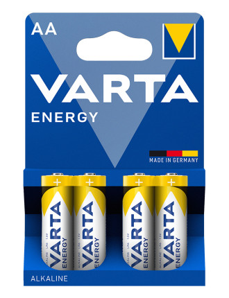 VARTA αλκαλικές μπαταρίες Energy, AA/LR6, 1.5V, 4τμχ