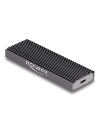 DELOCK θήκη για M.2 NVMe PCIe/SATA SSD 42019, tool free, 10Gbps, μαύρη DELOCK θήκη για M.2 NVMe PCIe/SATA SSD 42019, tool free, 10Gbps, μαύρη