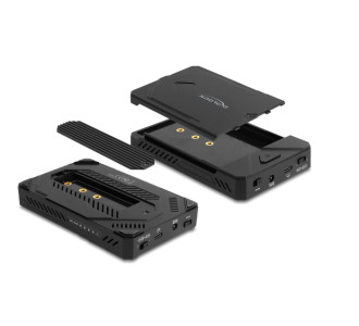 DELOCK θήκη M.2 NVMe & SATA SSD/HDD 42020, 10Gbps, λειτουργία κλώνου DELOCK θήκη M.2 NVMe & SATA SSD/HDD 42020, 10Gbps, λειτουργία κλώνου