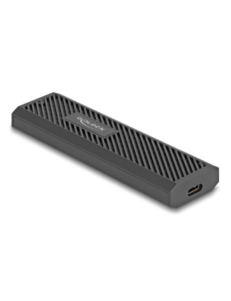 DELOCK θήκη για M.2 NVMe PCIe/SATA SSD 42031, 20Gbps, tool free, μαύρη DELOCK θήκη για M.2 NVMe PCIe/SATA SSD 42031, 20Gbps, tool free, μαύρη