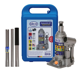 ALCA υδραυλικός γρύλος μπουκάλας 431020, έως 2 τόνοι, 31cm ALCA υδραυλικός γρύλος μπουκάλας 431020, έως 2 τόνοι, 31cm