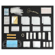 PETEX kit πρώτων βοηθειών για οχήματα 43930004, DIN 13164-2022, μαύρο PETEX kit πρώτων βοηθειών για οχήματα 43930004, DIN 13164-2022, μαύρο