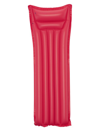 BESTWAY φουσκωτό στρώμα θαλάσσης 44007 με μαξιλάρι, 183x69cm, κόκκινο BESTWAY φουσκωτό στρώμα θαλάσσης 44007 με μαξιλάρι, 183x69cm, κόκκινο