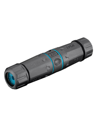 GOOBAY αδιάβροχος σύνδεσμος RJ45 Cat 6A 44416, IP68, μαύρο GOOBAY αδιάβροχος σύνδεσμος RJ45 Cat 6A 44416, IP68, μαύρο
