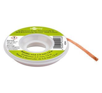 GOOBAY ταινία αποκόλλησης από χαλκό 45246, 2.0mm, 1.5m