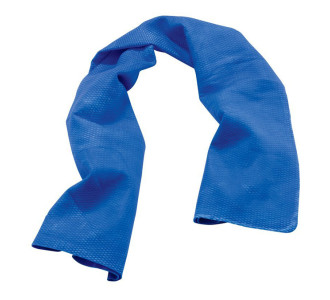 Μαντήλι λαιμού με τσαντάκι μεταφοράς 48833, 75 x 9cm, μπλε