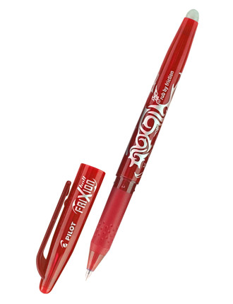 PILOT στυλό διαρκείας FRIXION, erasable, 0.7mm, κόκκινο