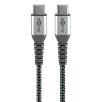 GOOBAY καλώδιο USB-C 49301, 60W, 480Mbps, 0.50m, μαύρο