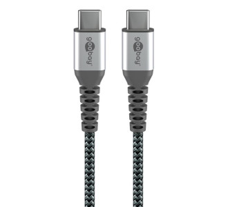 GOOBAY καλώδιο USB-C 49303, 60W, 480Mbps, 2m, μαύρο GOOBAY καλώδιο USB-C 49303, 60W, 480Mbps, 2m, μαύρο