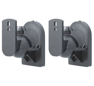 GOOBAY επιτοίχια βάση ηχείων 49393, έως 3.5kg, μαύρο