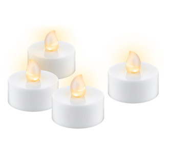 GOOBAY σετ LED φωτιστικά κεριά 49868, 3000K, με χρονοδιακόπτη, 4τμχ