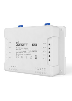 SONOFF Smart Διακόπτης WiFi 4CH R3, 4 θέσεων, 16A, λευκός