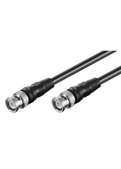 GOOBAY καλώδιο BNC 50074, RG59, 75 ohm, 5m, μαύρο