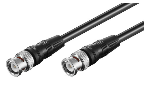 GOOBAY καλώδιο BNC 50074, RG59, 75 ohm, 5m, μαύρο GOOBAY καλώδιο BNC 50074, RG59, 75 ohm, 5m, μαύρο
