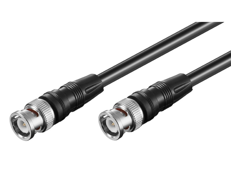 GOOBAY καλώδιο BNC 50074, RG59, 75 ohm, 5m, μαύρο GOOBAY καλώδιο BNC 50074, RG59, 75 ohm, 5m, μαύρο