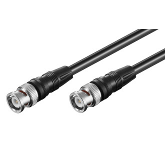 GOOBAY καλώδιο BNC 50086, RG58, 50 ohm, 2m, μαύρο