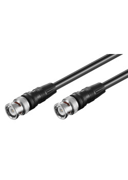GOOBAY καλώδιο BNC 50089, RG58, 50 ohm, 3m, μαύρο