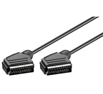 GOOBAY καλώδιο Scart 21pin σε Scart 21pin 50176, 5m, μαύρο