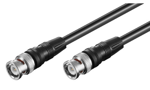 GOOBAY καλώδιο BNC 50272, RG58, 50 ohm, 1m, μαύρο GOOBAY καλώδιο BNC 50272, RG58, 50 ohm, 1m, μαύρο