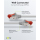 GOOBAY καλώδιο δικτύου 50887, CAT 6 S/FTP, copper, 250MHz, 2m, γκρι