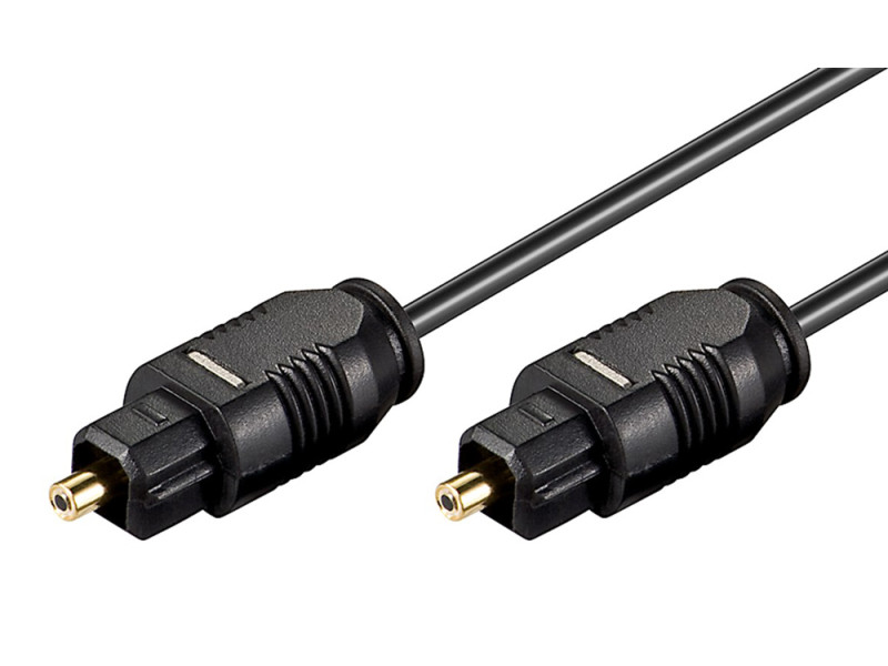 GOOBAY καλώδιο ήχου Toslink 50938, gold plated, 2.2mm, 10m, μαύρο GOOBAY καλώδιο ήχου Toslink 50938, gold plated, 2.2mm, 10m, μαύρο