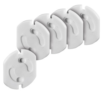 GOOBAY προστατευτικά επαφών πρίζας 51319, 5τμχ, λευκό