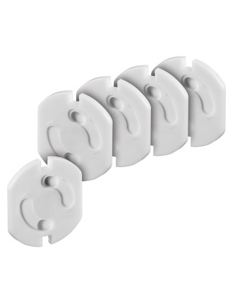 GOOBAY προστατευτικά επαφών πρίζας 51319, 5τμχ, λευκό GOOBAY προστατευτικά επαφών πρίζας 51319, 5τμχ, λευκό