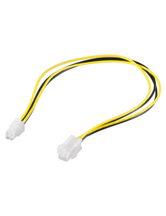 GOOBAY καλώδιο προέκτασης 4pin ATX12 P4 51359, 0.4m