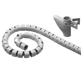 GOOBAY δεματικό καλωδίων 51922, πλαστικό, Φ20mm, 2.5m, γκρι