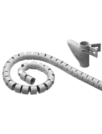 GOOBAY δεματικό καλωδίων 51922, πλαστικό, Φ20mm, 2.5m, γκρι