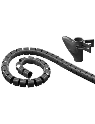 GOOBAY δεματικό καλωδίων 51924, πλαστικό, Φ20mm, 2.5m, μαύρο