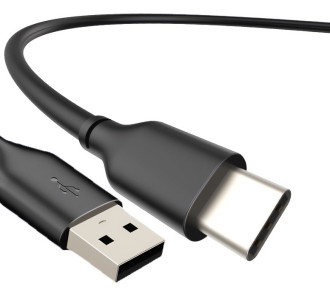 CABLETIME καλώδιο USB-C σε USB U323A, 3A, 480Mbps, 1m, μαύρο