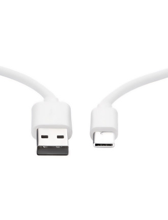 CABLETIME καλώδιο USB-C σε USB U323A, 3A, 480Mbps, 1m, λευκό