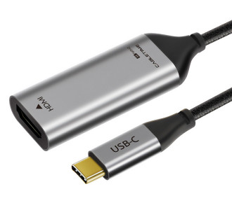 CABLETIME αντάπτορας USB-C σε HDMI CT-CMHDFN1, 4K/60Hz, 0.15m, μαύρος CABLETIME αντάπτορας USB-C σε HDMI CT-CMHDFN1, 4K/60Hz, 0.15m, μαύρος