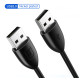 CABLETIME καλώδιο USB 2.0 CT-AMAM2, 480 Mbps, 3A, 1.5m, μαύρο CABLETIME καλώδιο USB 2.0 CT-AMAM2, 480 Mbps, 3A, 1.5m, μαύρο