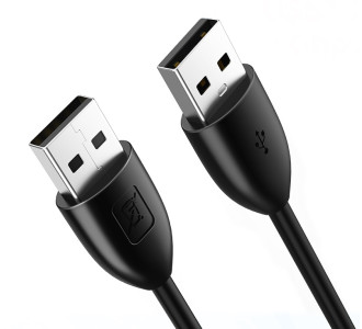 CABLETIME καλώδιο USB 2.0 CT-AMAM2, 480 Mbps, 3A, 1.5m, μαύρο CABLETIME καλώδιο USB 2.0 CT-AMAM2, 480 Mbps, 3A, 1.5m, μαύρο