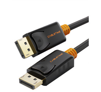 CABLETIME καλώδιο DisplayPort CT-01G, 4K/60Hz, 4.5m, μαύρο