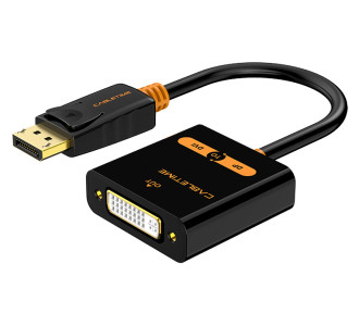 CABLETIME αντάπτορας DisplayPort σε DVI CT-02G, 1080p, μαύρος