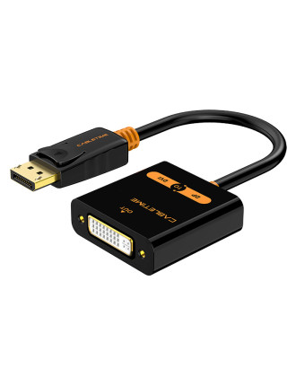 CABLETIME αντάπτορας DisplayPort σε DVI CT-02G, 1080p, μαύρος